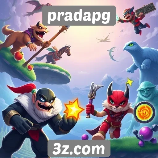 Pradapg oferece novos jogos com temáticas variadas