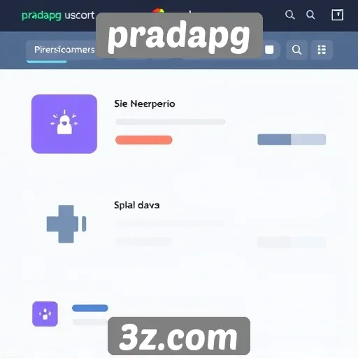 Evolução da interface do usuário em pradapg